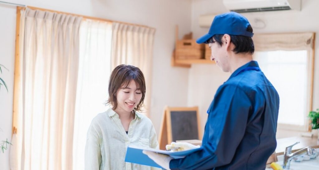 家電の不用品回収を業者に頼るのイメージ画像