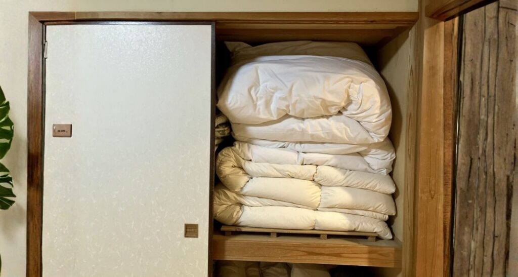 体力的な負担を減らす押入れ整理のコツのイメージ画像