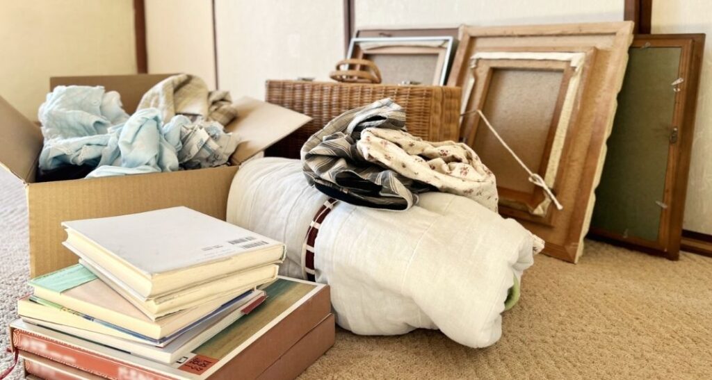 押入れに残りやすい不用品の例のイメージ画像